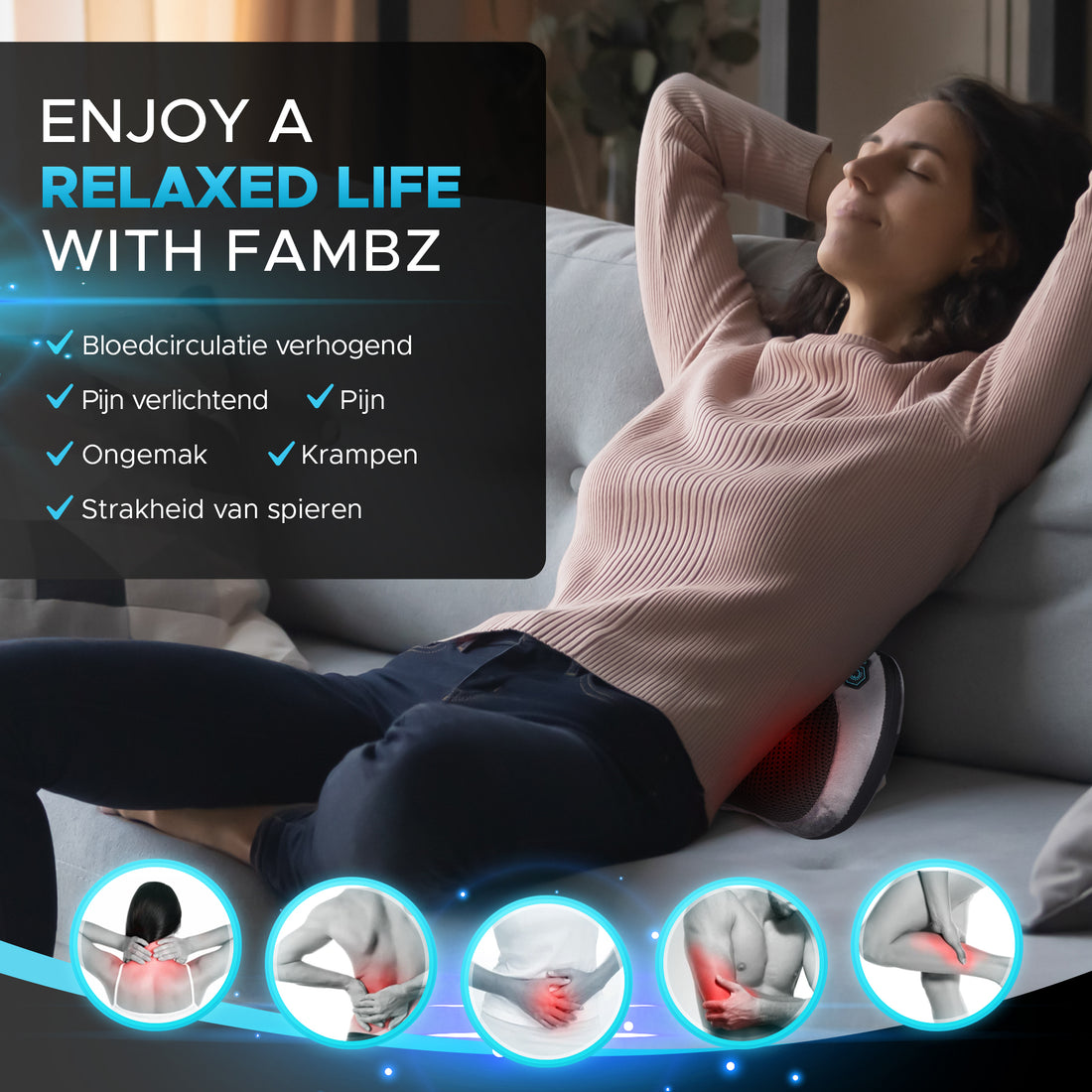 FAMBZ Premium Massage Pillow